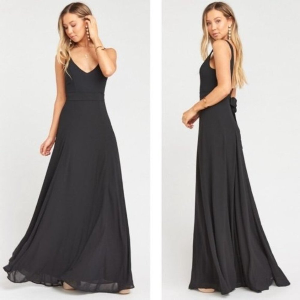 NWOT Show Me Your Mumu Black Jenn Maxi Dress | M